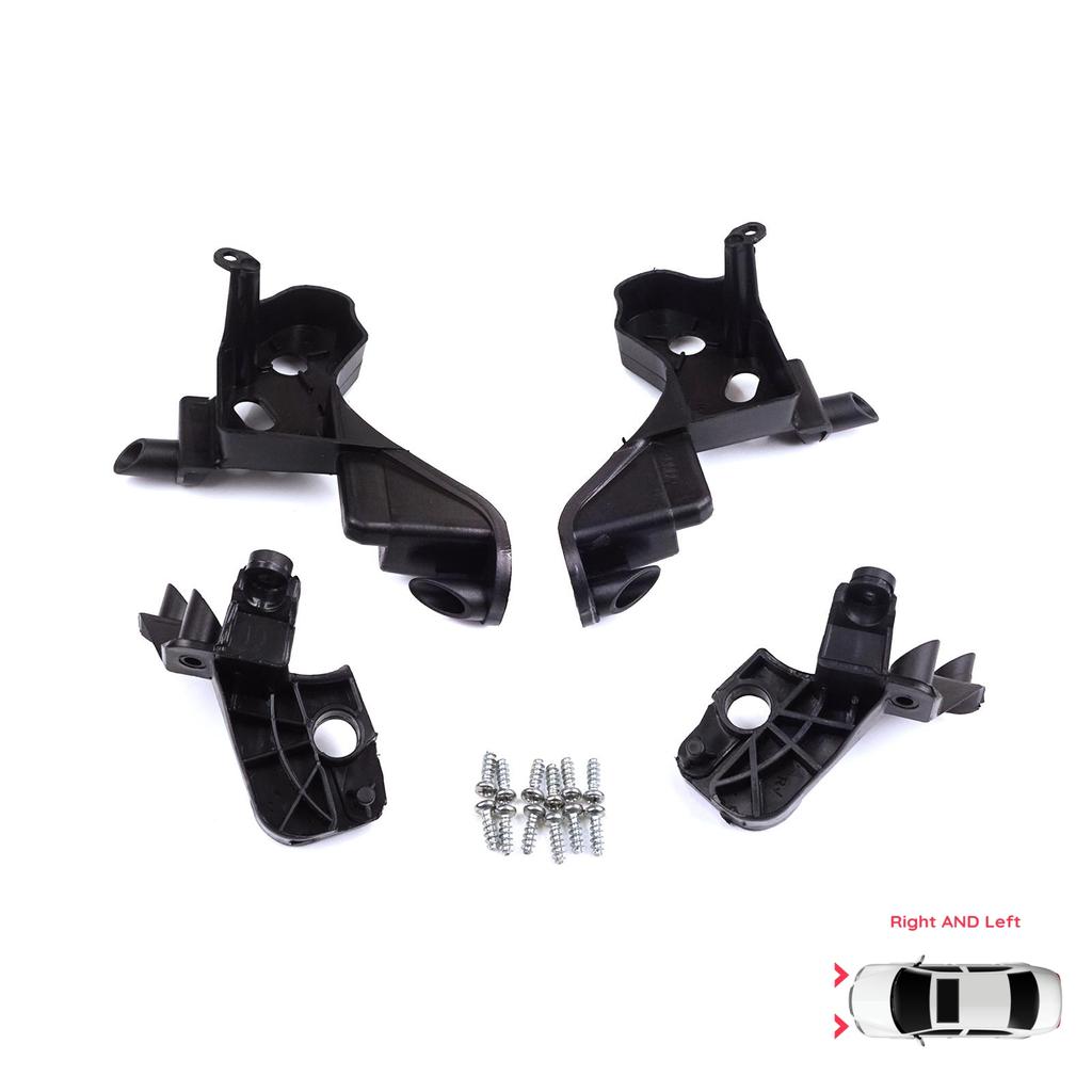 EHL574 Scheinwerferhalter-Montage, Reparaturhalterung, Lasche, links und rechts, für Citroen C4 MK2 B7 NC 2009–2018 DS4 MK1 NX 2010–2015