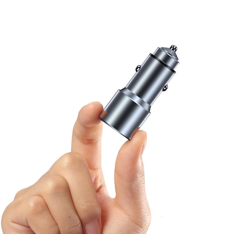 Aluminum Alloy PD20W Car Charger | Fast Charge for Apple Devices