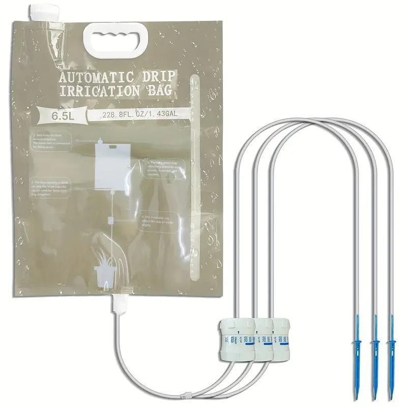 52L/65L Automatic Plant Watering Drip Bag Leakproof Adjustable Flow for Home Garden Vacation Use