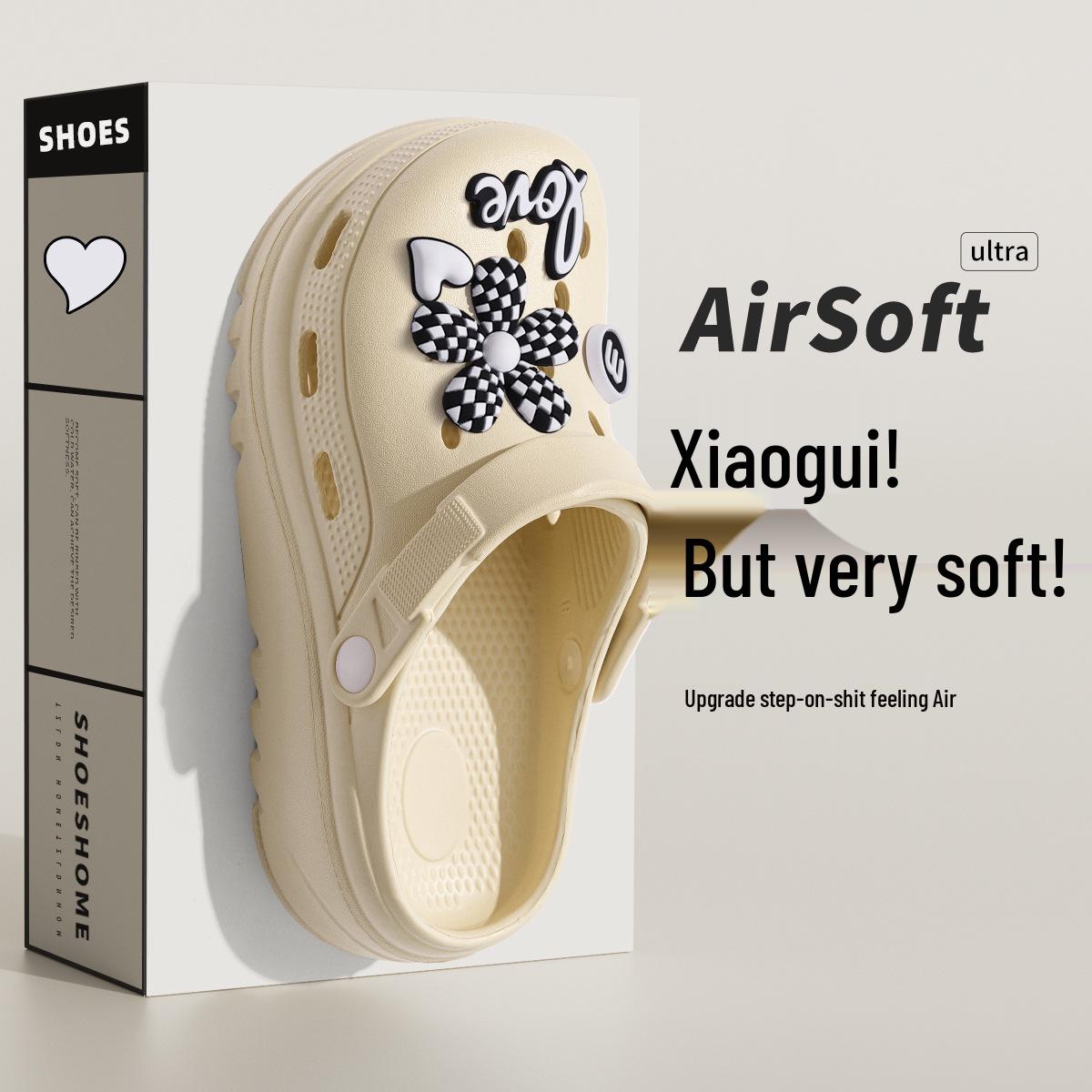 

Жіночі літні 2025 медсестринські клопи - EVA товста підошва лікарняні капці 36-37