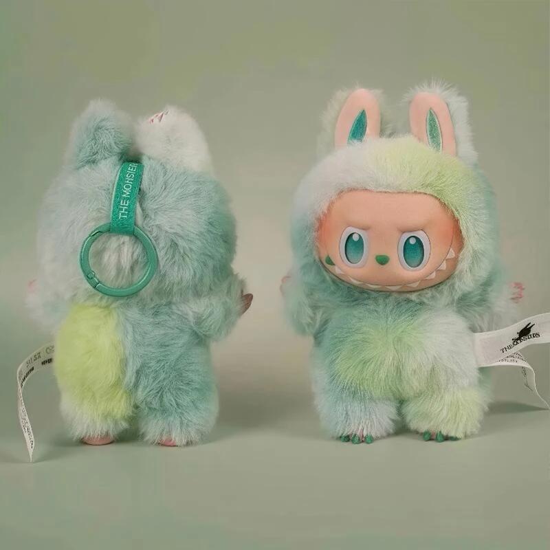New Labubu V3 The First Second and Third Labubu Blind Box Heart Beat Series Doll Cloth Car Interior Decor Pendant Toy Plush Gifts