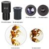 Biological Microscope Lens Accessories: WF10X-25X Magnification Stereoscopic Wide-Angle Eyepiece with High Eye Point and Micrometer.