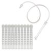 Multi-purpose Irrigator Set of 11 Nozzles and 1 Tube for Anal, Vaginal, Cleansing, Enema, Water Supply, Feeding, Cleansing, and Injection.