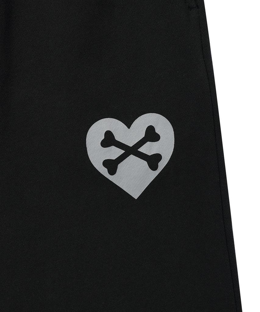 CAVISH Kitten Wide Sweat Pants Black(Cv2Gffpa03A)