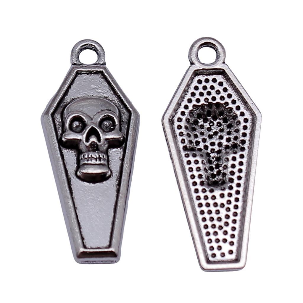 Fish Bone Charms Multi Color Alloy Pendants For Ocean Themed DIY Jewelry Accessories