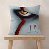 Horrorfilm It Pennywise Clown Personalisierte Bilder Text Heimdeko Kissen Haushaltsgeschenke 45x45cm