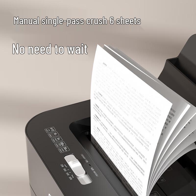 Deli 14501 Level 4 High Security Auto-Feed Paper Shredder CN Plug (adapter Included)
