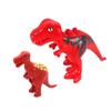 Store byggeklosser Dyr deler Zoo sett Dinosaur Montering Tilbehør Kompatibel Duplon Murstein Jurassic Leker for Barn Gave