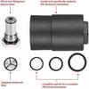 6.0 IPR Valve Socket & Oil Rail Adapters Kit & 6.0 High Pressure Oil Pump IPR Valve Air Test Fitting Tool with Seal Kit, Fits for Ford 6.0L