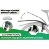 RBRL Bicycle Mudguard Gravel wings 700c Universal Mudguard Bicycle 28 Inch Adjustable and Easy to Install Mudguard for Road bike
