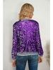 Sequin Long Sleeve Women's Jacket - Autumn/Winter Collection