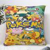 Sofa Decorations Pikachus Pillowcase Accessories Pillow Cover Square Multiple Sizes