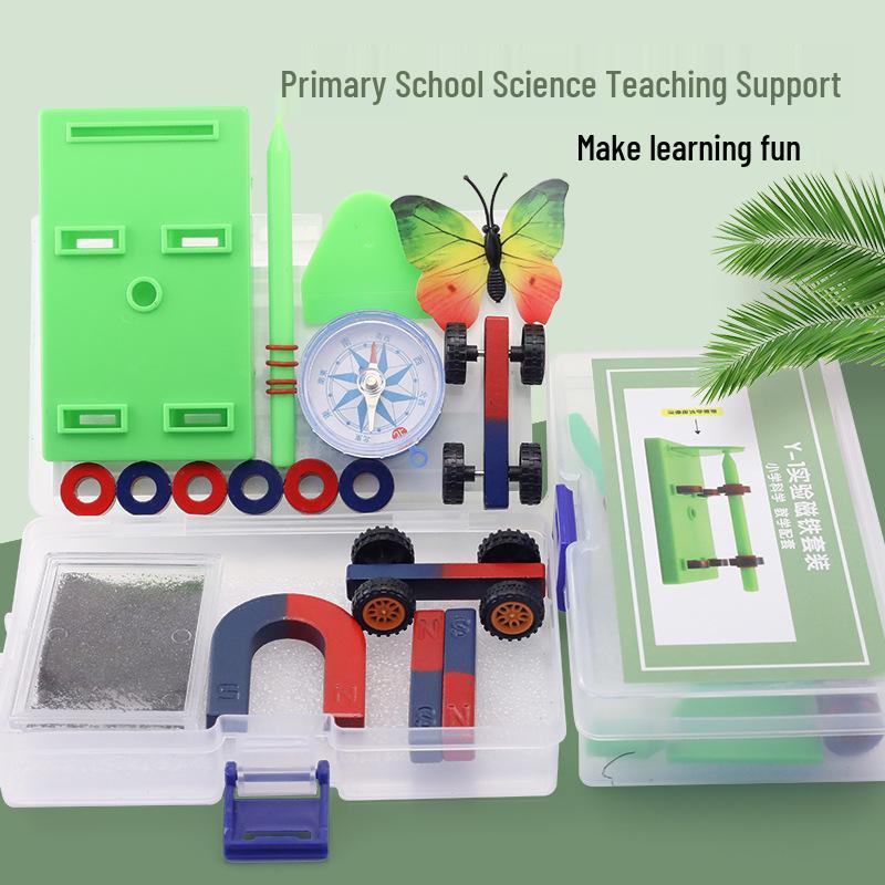 Educational Horseshoe and U-shaped Magnet Set for Kids