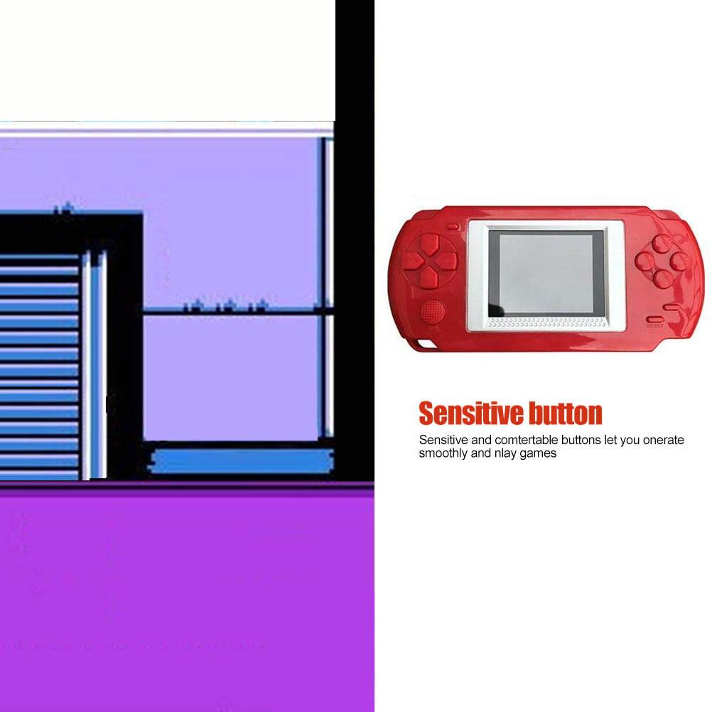 Retro Handheld-Spielkonsole Eingebaute 268 klassische Spiele 2,0-Zoll-LCD-Bildschirm Arcade-Stil Video