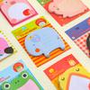 10Pcs/Lot Cute Cartoon Animal Tearable Note Book Posted It Sticky Notes Notepad Memo Pads Children Gifts School Office Supplies