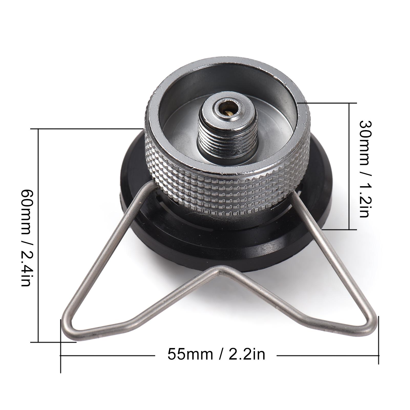 Camping Cassette Stove Furnace Converter Connector Adapter For Camping Cooking Picnic