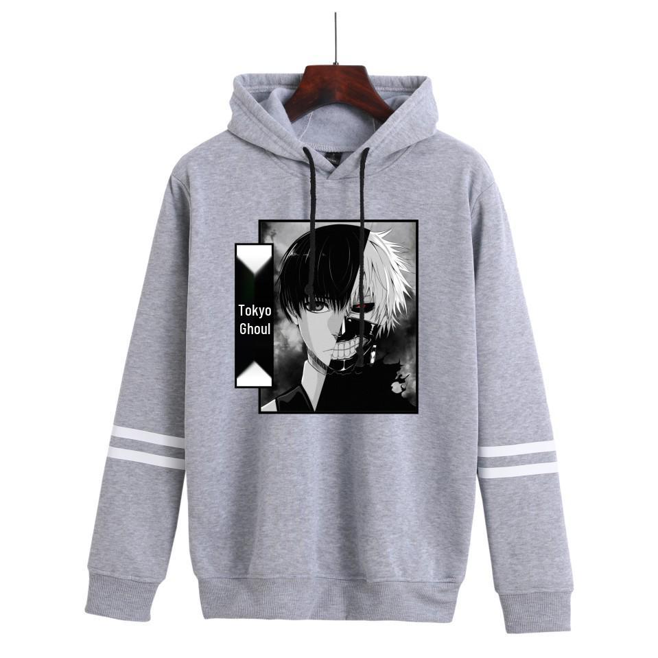Tokyo Ghoul 2D Anime Print Unisex Long Sleeve Hoodie