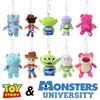 Bass Lightyear Woody Strawberry Bear Three-eyed Monster Plush Toy Pendant Decor