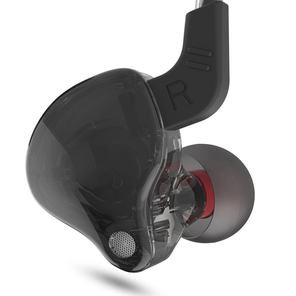 QKZ AK6 Universal 3.5mm HiFi Sport Headphones In Ear Earphone for Running with Microphone Headset Music Earbuds