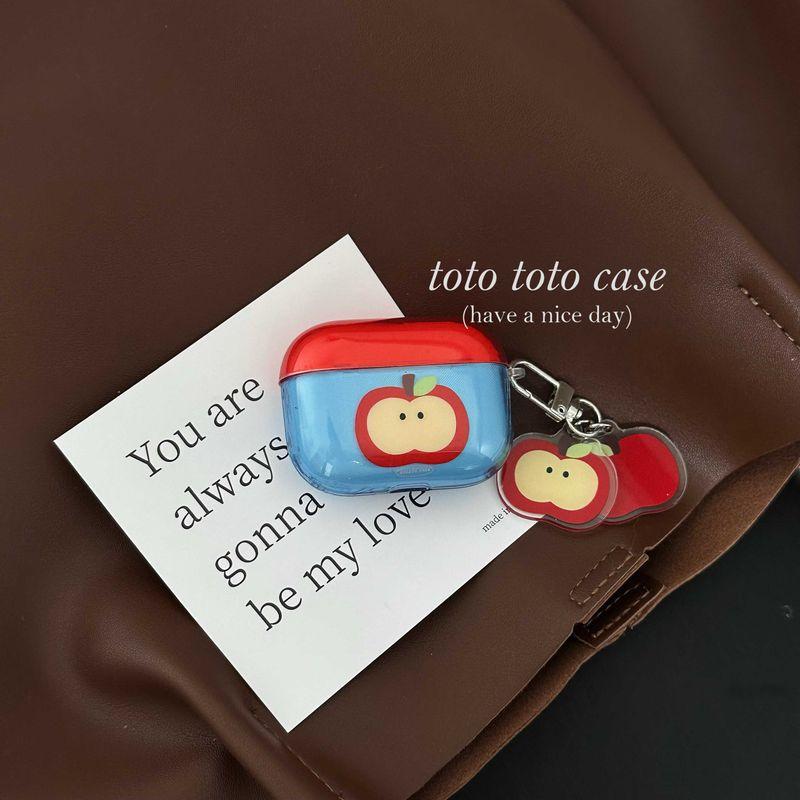 

INS Niche Style Contrast Color Earphone Case Pendant Minimalist Apple Apple AirPods Pro 2nd Generation Shell + pendant