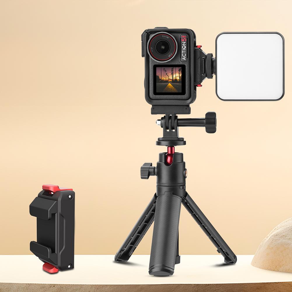 Magnetic Adapter Mount Camera Magnetic Quick Release Adapter Mount with Cold Shoe for DJI Osmo Action 5 Pro/4/3 Accessories