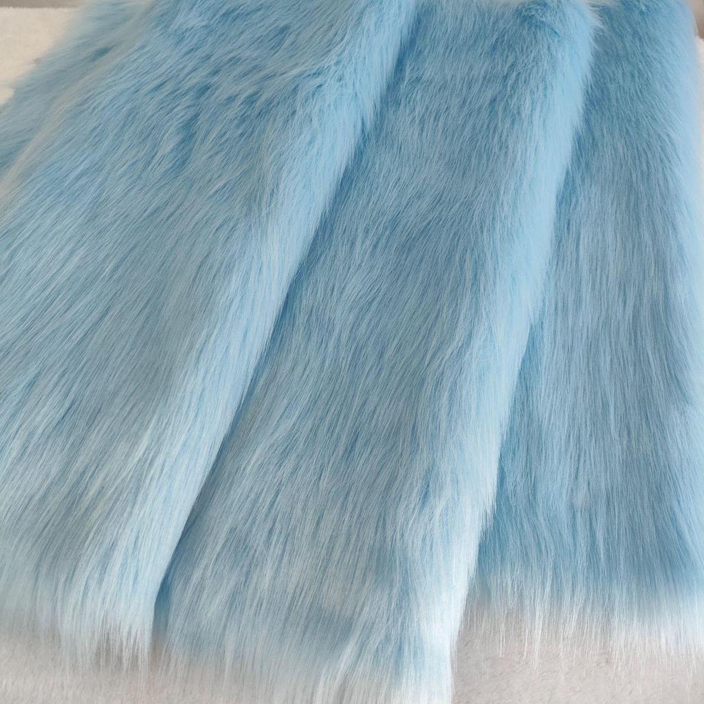 Tessuto Peluche Imita Pelliccia di Volpe 5cm Disponibile (Taglia piccola) per Tappeti e Abbigliamento