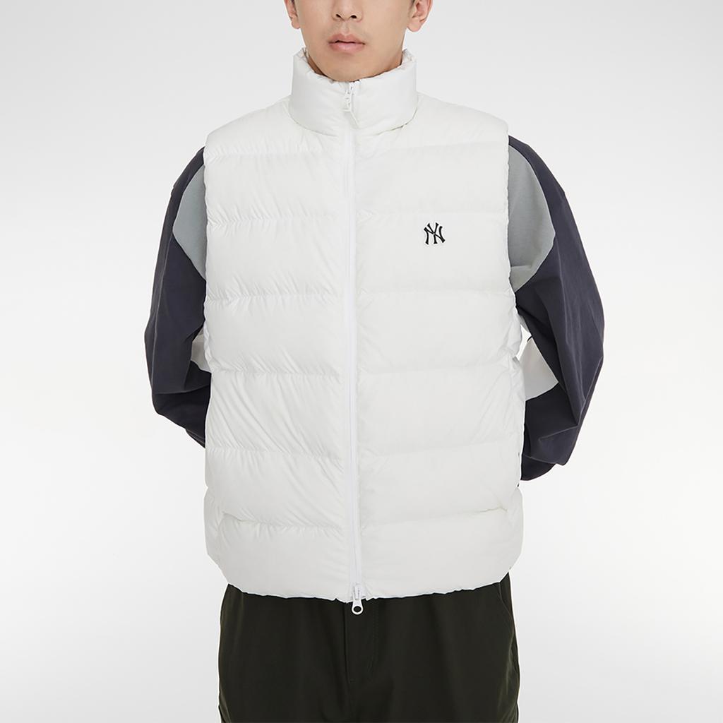 New MLB Down Jacket Cropped Unisex White 3ADVB0336-50CRS