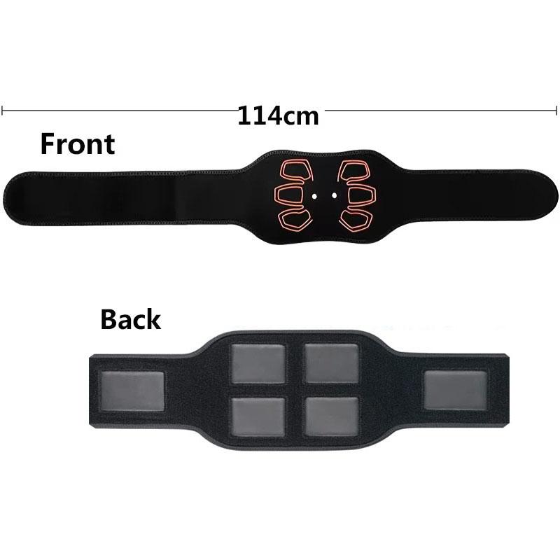 Waist Abdominal Massager Muscle Toner Abdominal Toning Belt Fitness Training Gear Ab Trainer