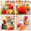 Cute Peach 3d Simulation Fruit Plush Pillow For Office And Home Decoration