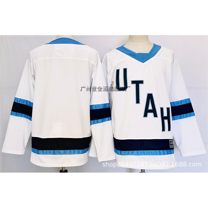 Vintage Utah Hockey Jersey 9 Embroidered Ice Practice Shirt Mens Cotton Blend Retro Team Uniform
