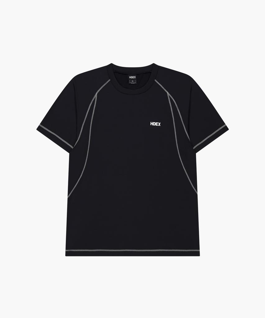 HDEX Pro Muscle Fit Compression Short Sleeve (Black)