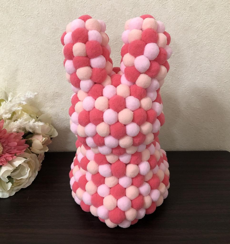 Rabbit Pompon Rabbit Gift Pink