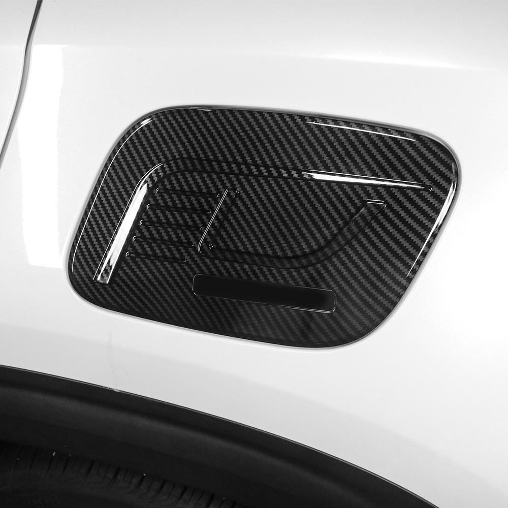 Exterior Accessories For Kia SELTOS 2026-2026 Car Tuning Carbon Fiber Car Fuel Tank Cap Decoration Cover Trim LHD/RHD