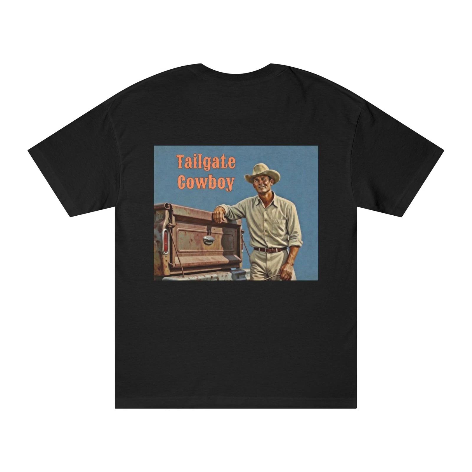 Tailgate Cowboy Texas Western Old West T-shirt Tee XL