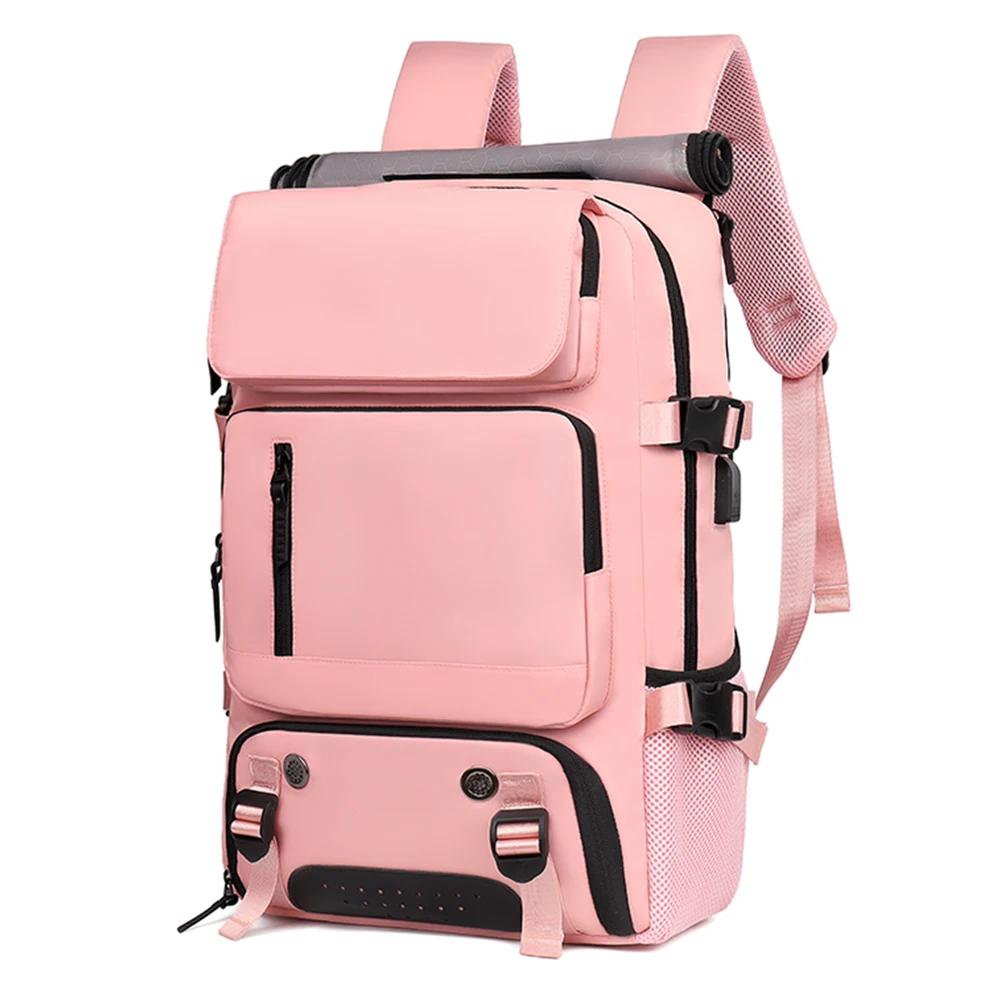 

Рюкзак 46x30x13 Самолет, Рюкзак для ручной клади Ryanair, Рюкзак для ноутбука Easyjet для путешествий на самолете, Школьный рюкзак розовый