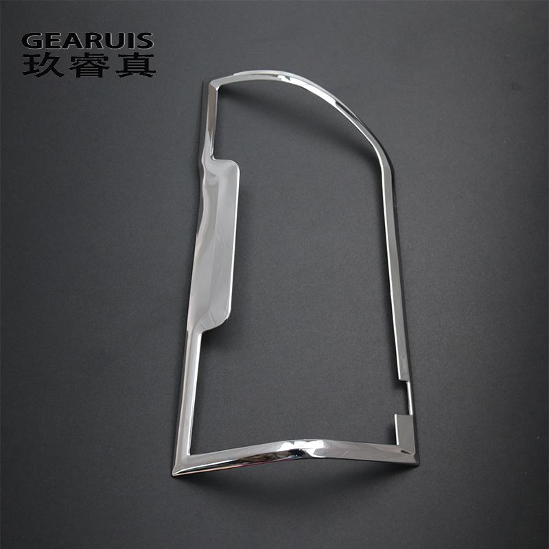 Car Styling Rear Tail Fog Light Frame Fog Lamp Covers Stickers Decoration Trim For Mercedes Benz V Class W447 Auto