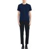 PRADA Stretch Cotton T shirt T Shirt Men's Marine Blue UJM564-1UOR-F0124-S-092