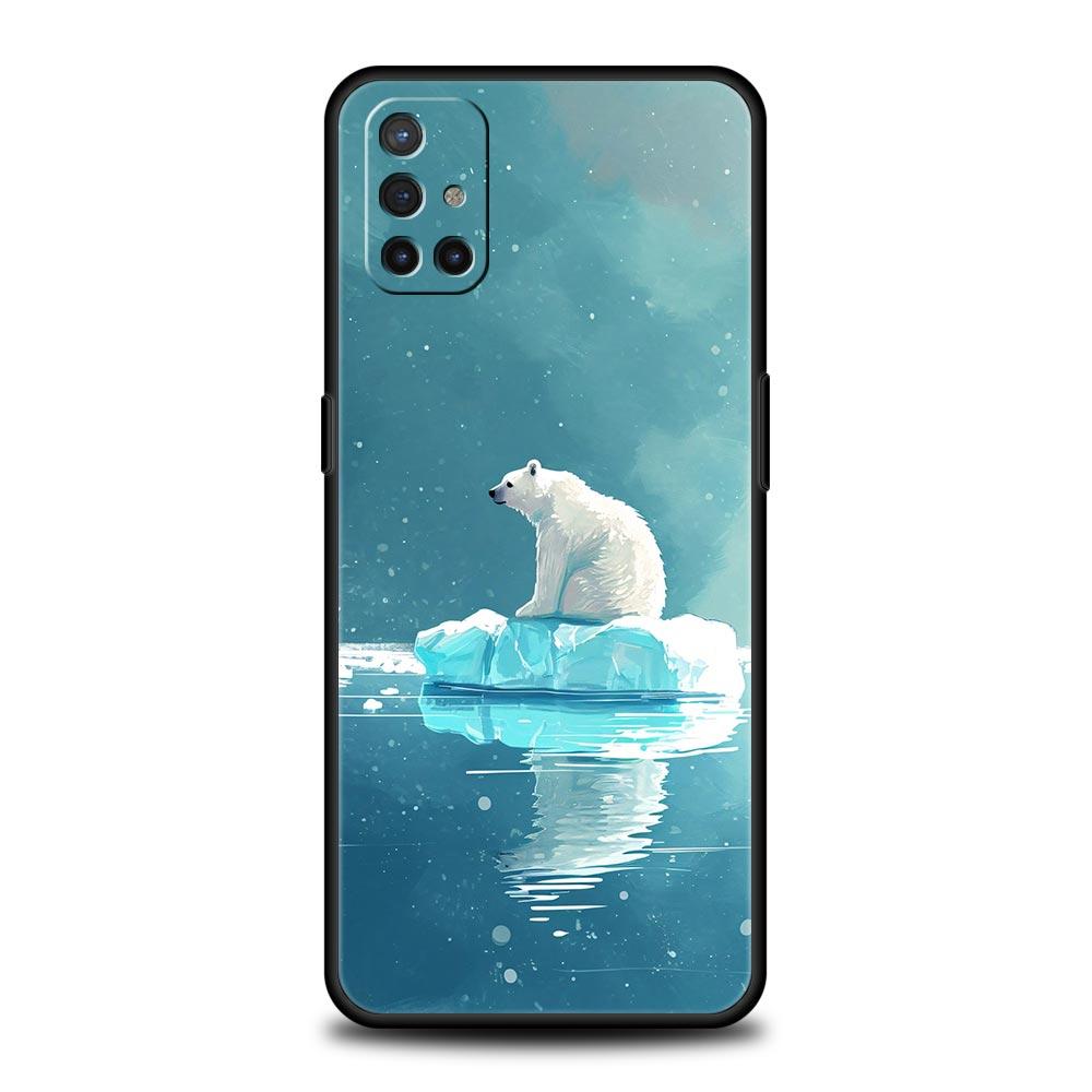 

polar bear Phone Case For OnePlus 15 13 12 11 10 Pro 13T 13R 12R 9 8T 8 7 7T 9R Nord 2T CE 2 3 4 5G Soft Cover OnePlus 8T