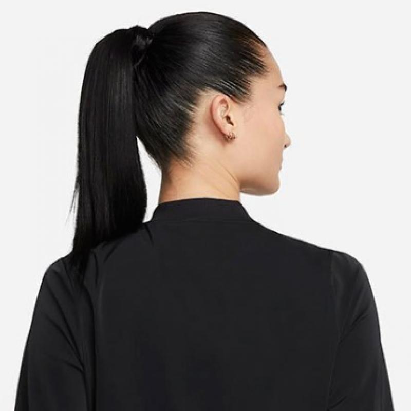 Nike Windbreaker Women S Dry Fit bliSS Bomber Jacket Dv9452 010 S2308