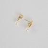 Les Bijoux Philosophy LB_Heart pearl earring_GOLD