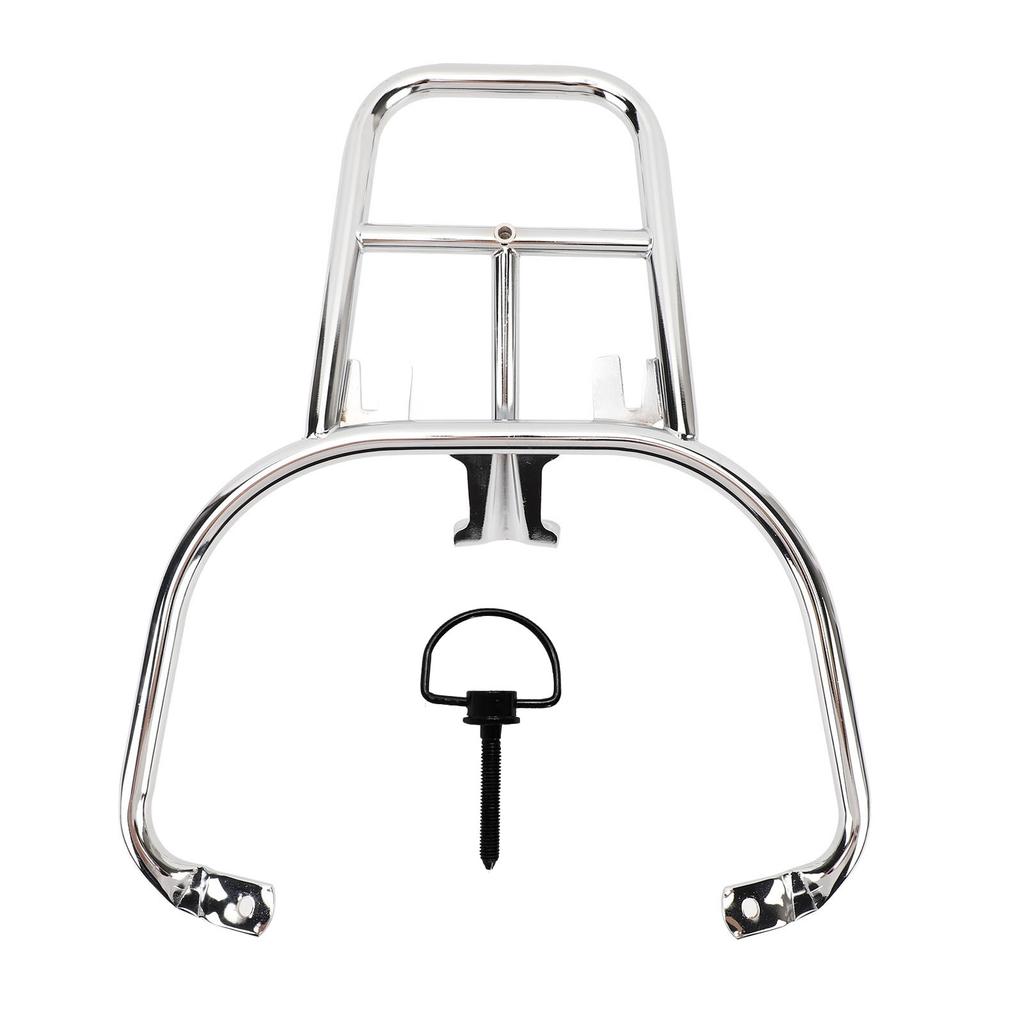 Motorcycle Rear Luggage Rack Iron Ergonomic Cargo Carrier Holder Bracket Replacement for Vespa Primavera 150 Sprint 150