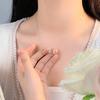 Light Luxury Flower Necklace for Women Exquisite High-end Feeling Fresh Fairy Collarbone Chain Necklace