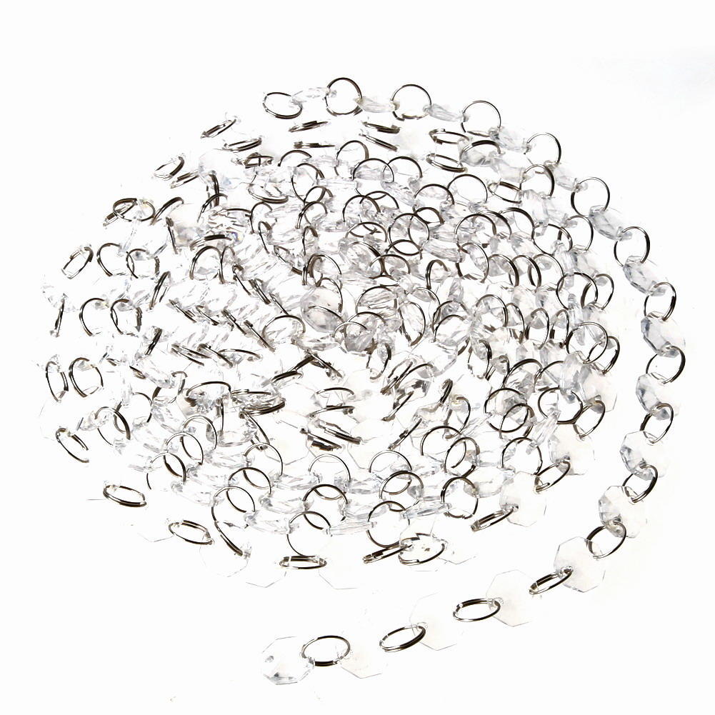 33 Crystal Clear Acrylic Bead Garland Chandelier Hanging wedding supplie