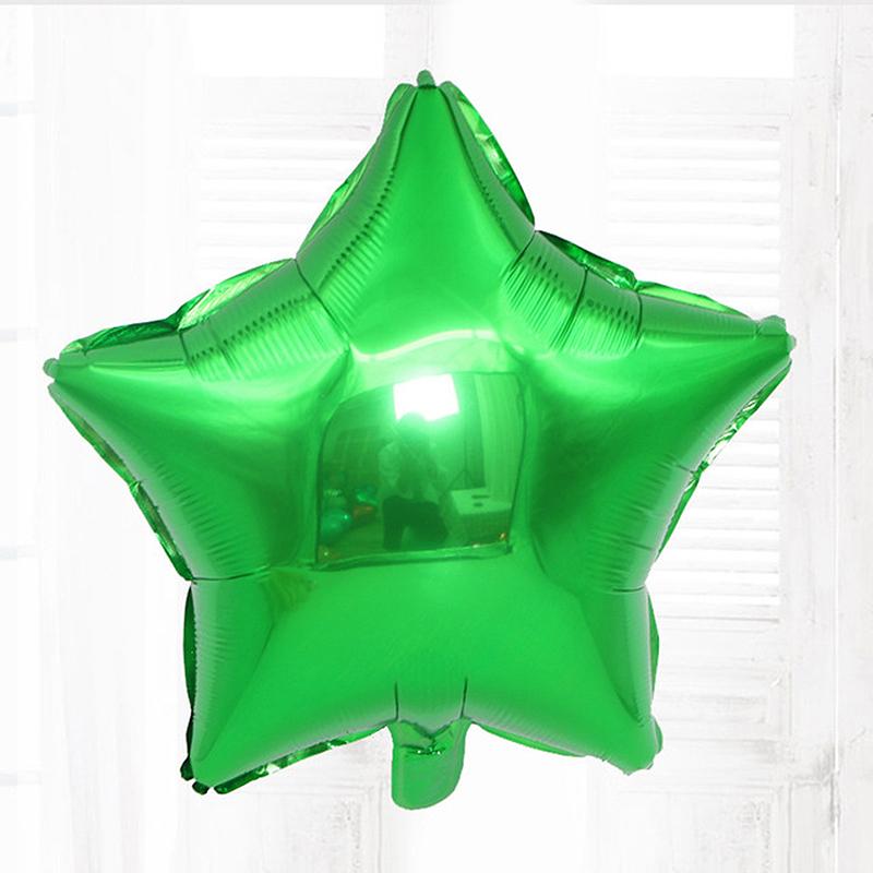 

18-дюймовый фольгированный пятиконечный шар круглые шары цвета розового золота свадебные украшения для вечеринки по случаю дня рождения или Рождества детские глобусы игрушки подарки 1pcs 18inch зелёный