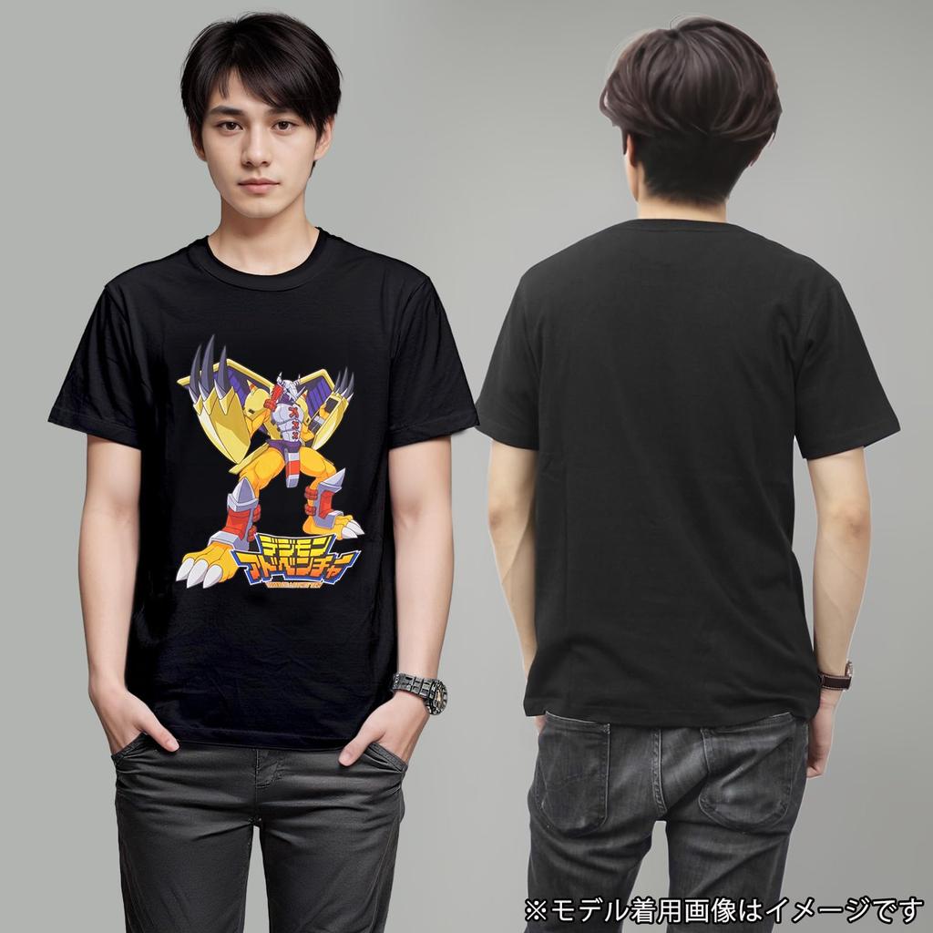 FinePlus Digimon Adventure WarGreymon Short Sleeve T-Shirt Character Merchandise