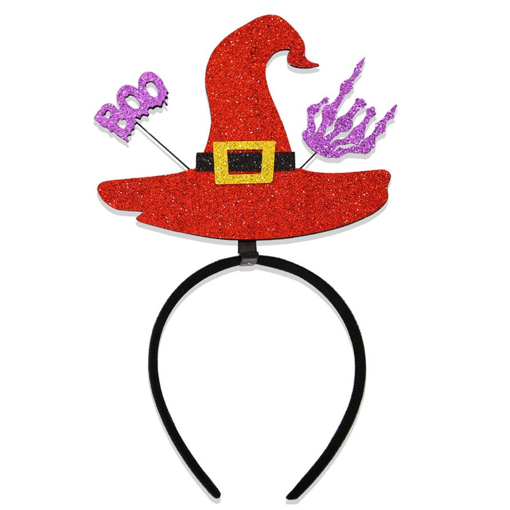 Witch Halloween Headwear Headband Photo Props Party Cosplay Costumes Dancing Party Skeleton Headband Halloween