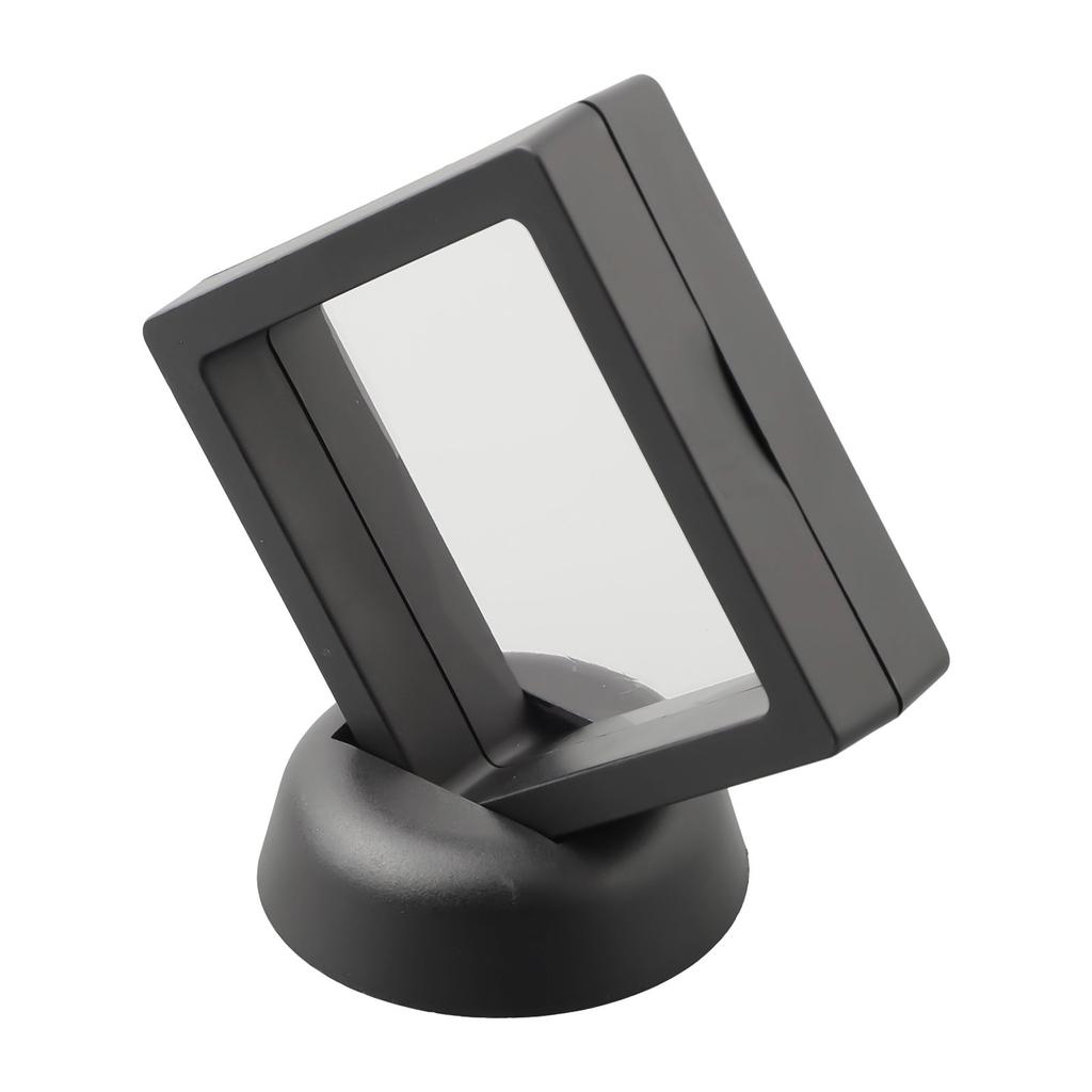 510PCS 3D Floating Frame Display Boxes for Jewelry For Rings with Clear Stand Case for Collectibles and Jewelry Storage
