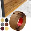 1pc 1m/2m/3metersX4cm Self Adhesive Floor Transition Strips Pressed Door Threshold Seam Strip Floor Gap Pressed Line Edge Strip