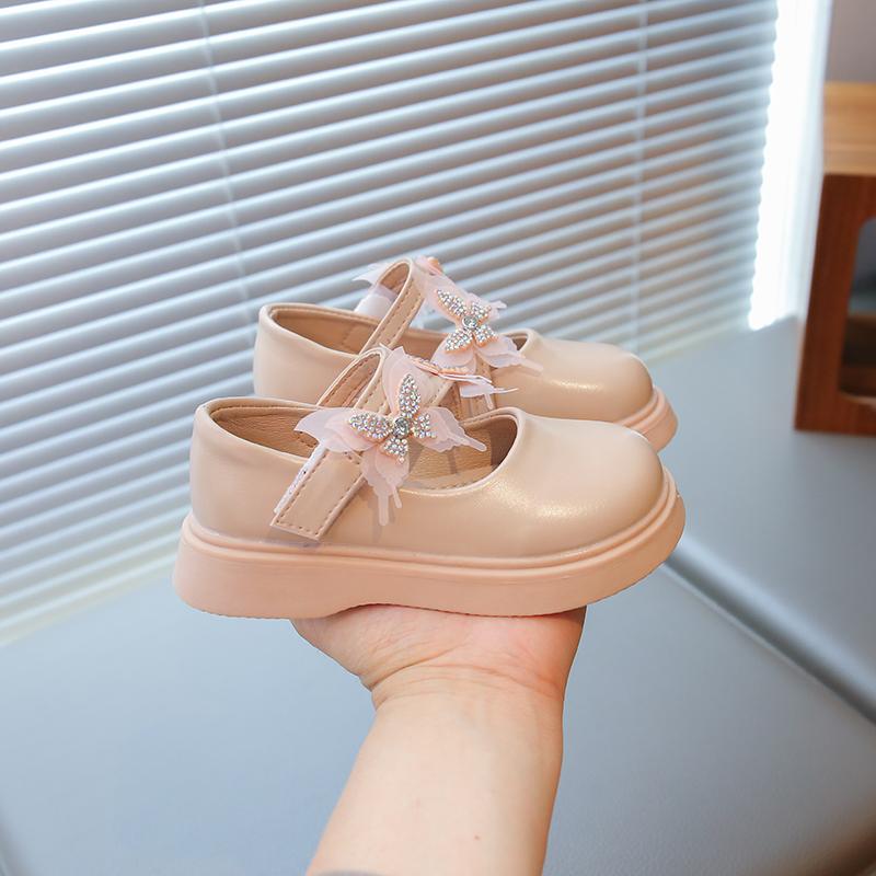 Kids Shoes New Trendy Design Party Bow Mary Jane Dress Shoes Princess Shoes Kids New Design