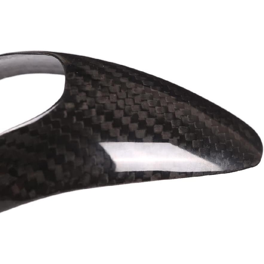 Real Carbon Fiber Interior Accessories Fit for BMW M2 F87 M3 F80 M4 F82 M5 F83 F10 F85 X5M F86 X6M F12 Car Gear Shift Lever Head Decoration Cover